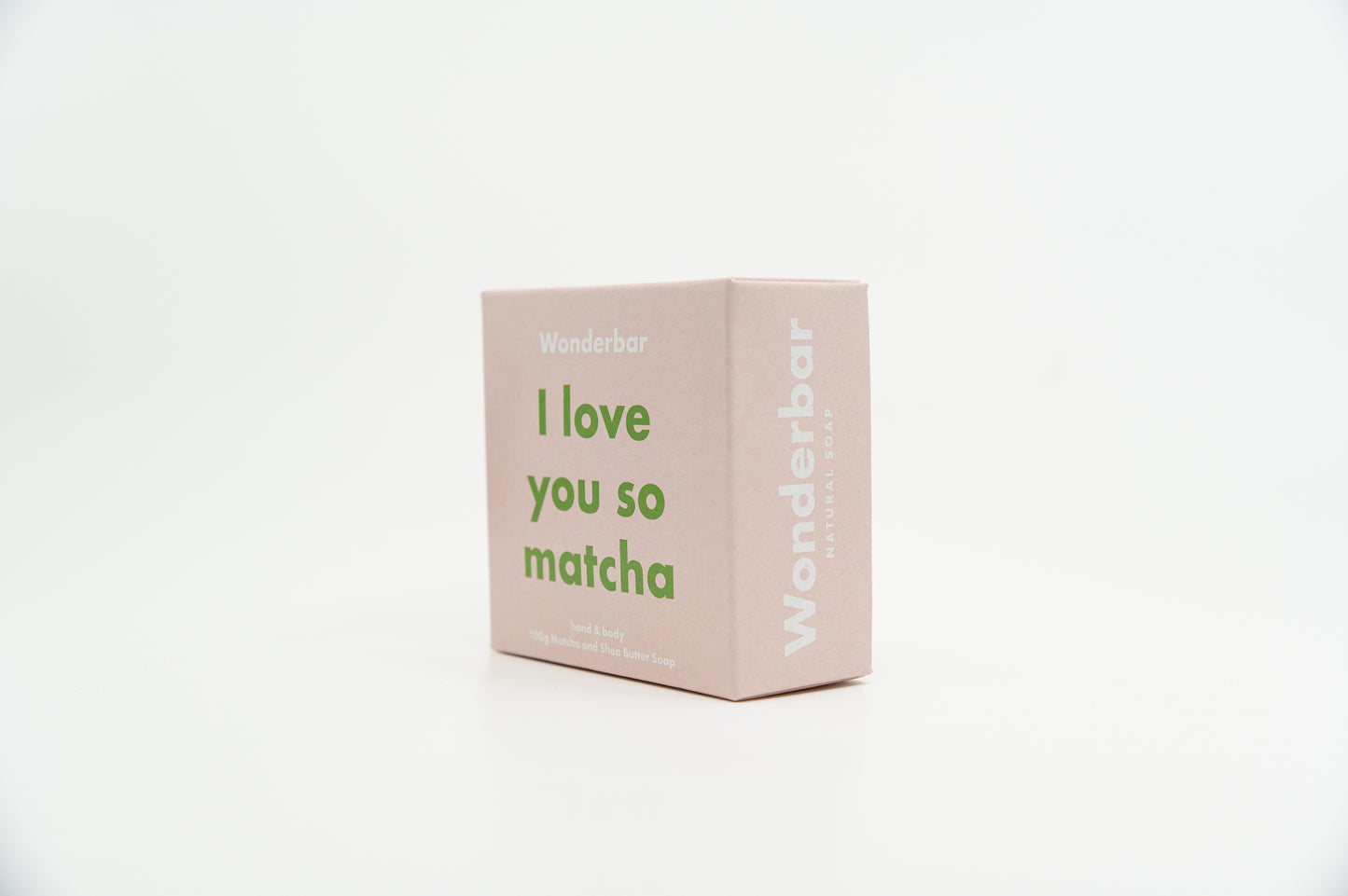 "I Love You So Matcha" Organic Soap