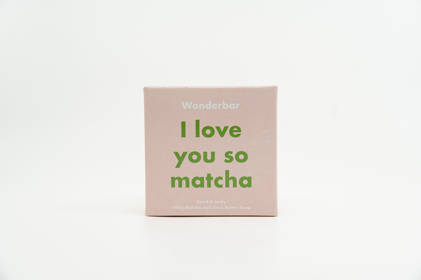 "I Love You So Matcha" Organic Soap
