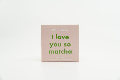 "I Love You So Matcha" Organic Soap