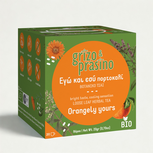 Βιολογικό Βοτανικό Ρόφημα "Εγώ κι Εσύ Πορτοκαλί"